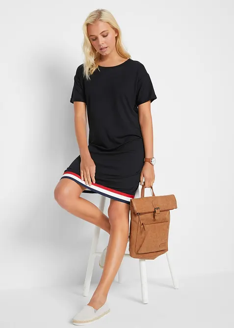 Jerseykjole i myk viskosemiks, bonprix
