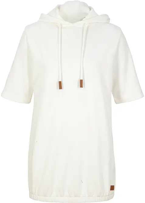 Hettegenser i bomullsmiks, bonprix