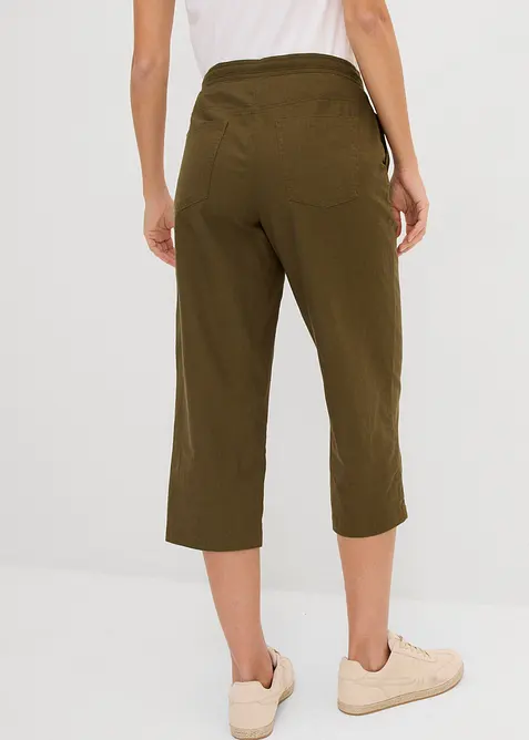 Linbukse, 3/4-lang, bonprix