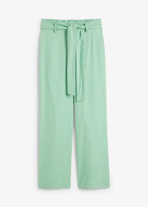 Culotte i luftig linmiks, bonprix