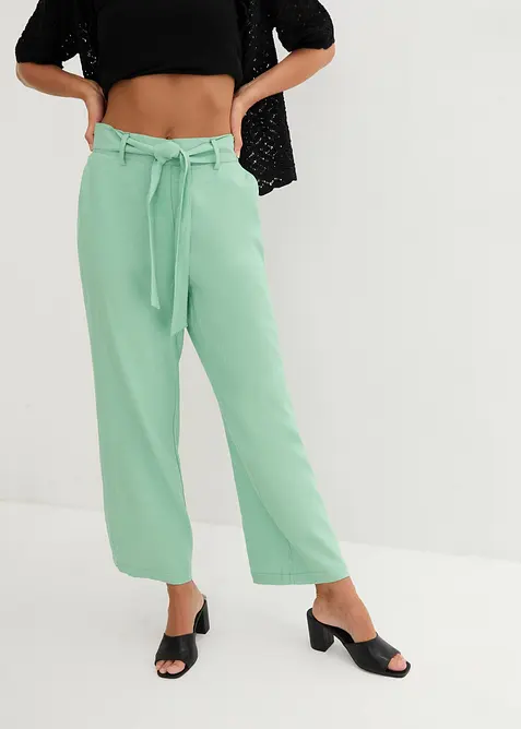 Culotte i luftig linmiks, bonprix