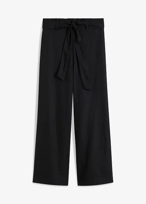 Culotte i luftig linmiks, bonprix
