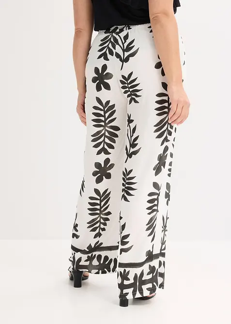 M&oslash;nstret bukse i lett viskose, bonprix