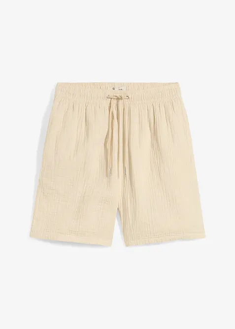 Shorts i musselin, bonprix