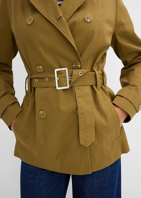 Kort trenchcoat, bonprix