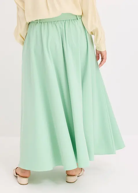 Maxiskj&oslash;rt i viskosemiks, bonprix