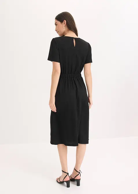 Utsvingt jerseykjole, bonprix