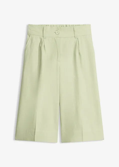 Bermudashorts i linmiks, bonprix