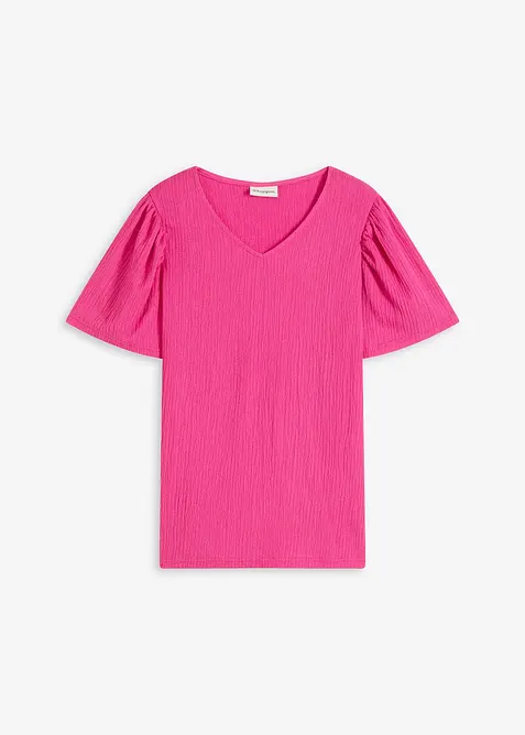 Topp i strukturert krepp, bonprix