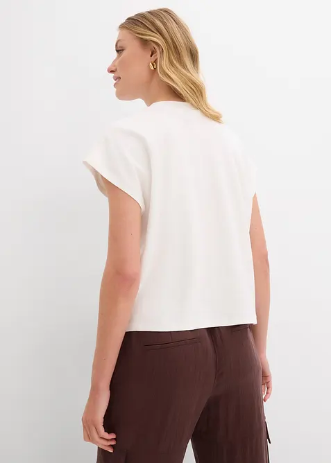 T-skjorte i 100% &oslash;kologisk bomull, bonprix