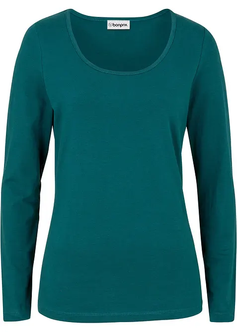 Figurn&aelig;r, langermet topp, bonprix