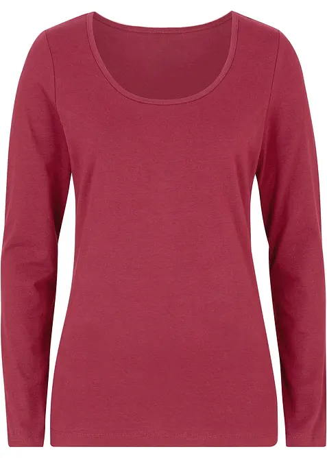 Figurn&aelig;r, langermet topp, bonprix