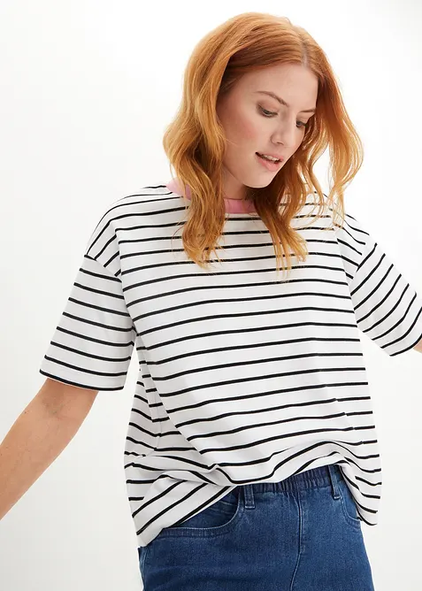 T-skjorte i 100% &oslash;kologisk bomull, bonprix