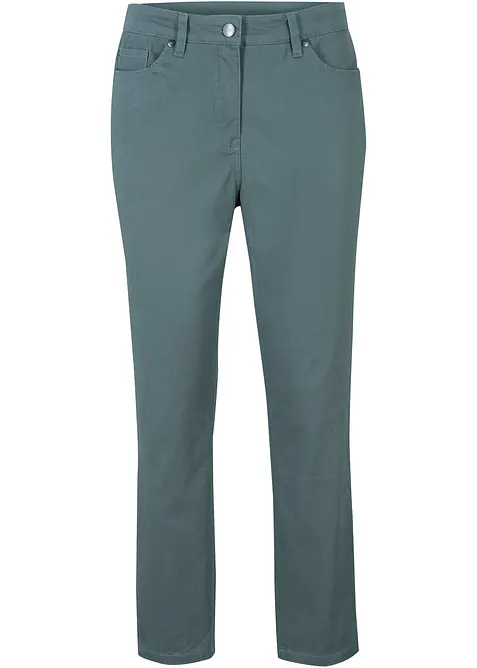 7/8-bukse i bomullsmiks med stretch, high waist, bonprix