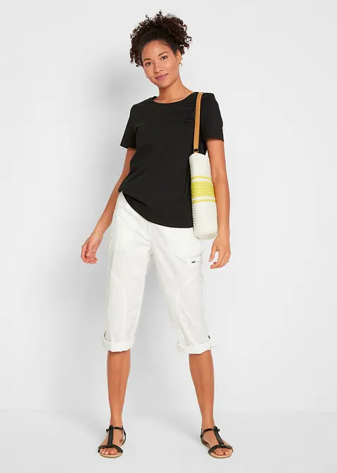 T-skjorte av 100% bomull, 2-pack, bonprix