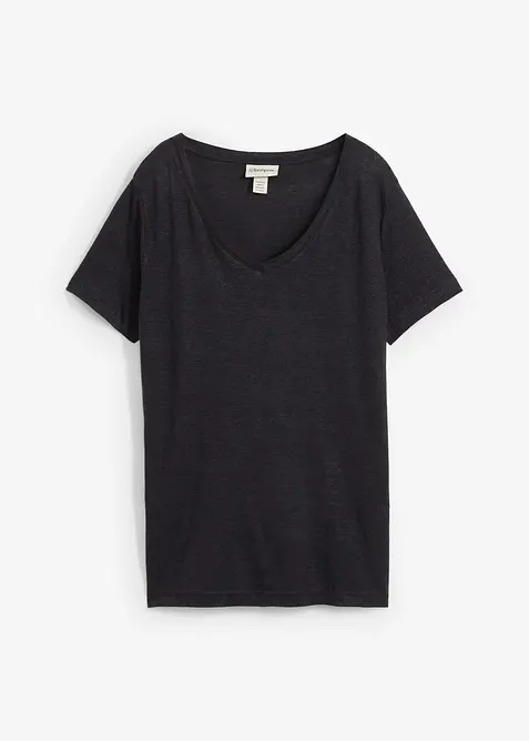 T-skjorte i 100% lin, bonprix