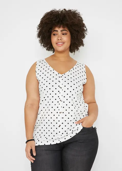 Topp med knappestolpe, bonprix