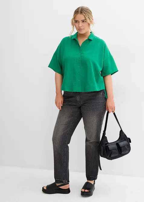 Oversized skjorte, bonprix