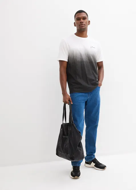 T-skjorte i 100% bomull (2-pack), bonprix