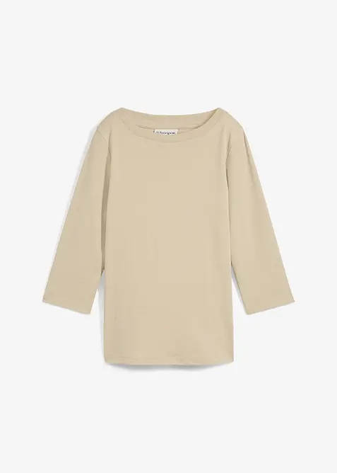 Topp i formstabil, 100% &oslash;kologisk bomull, bonprix