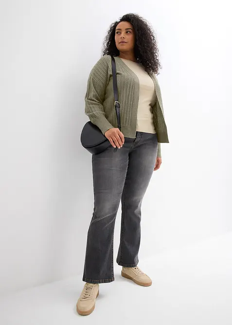 Bootcut-jeans Mid Waist, Stretch, bonprix