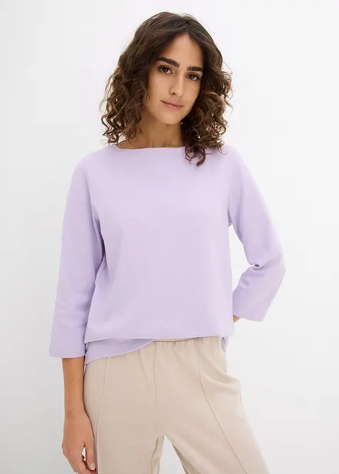 Topp i formstabil, 100% &oslash;kologisk bomull, bonprix