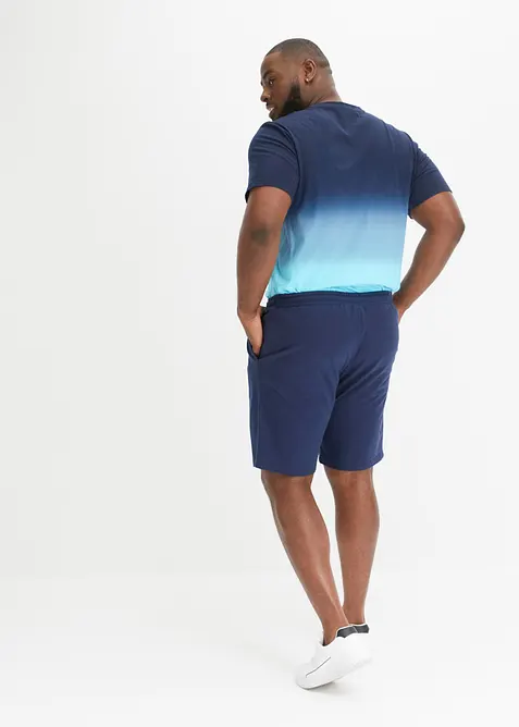 T-skjorte og sweat bermudashorts i 100% bomull (2-delt sett), bonprix