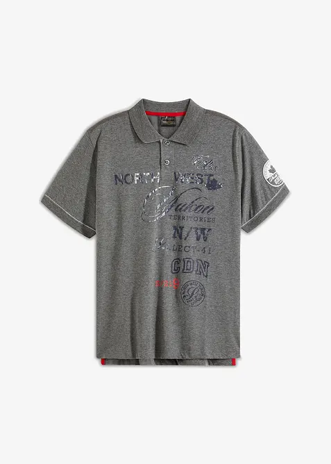 Kortermet poloskjorte i jersey, bonprix