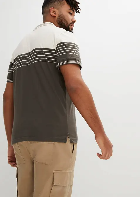 Jersey-poloskjorte av 100% bomull, bonprix