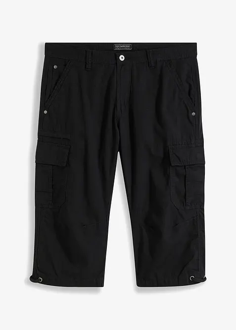 Regular Fit-cargo-bermudashorts i 100% bomull, lang, bonprix