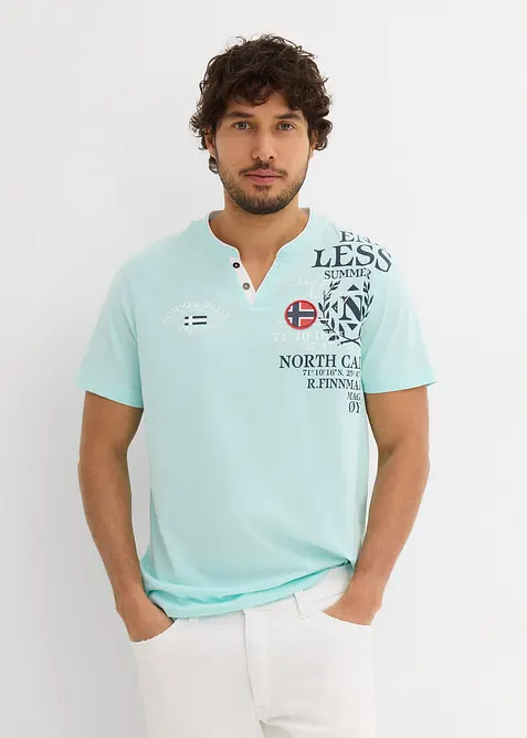 Kortermet bestefartr&oslash;ye i 100% &oslash;kologisk bomull, bonprix