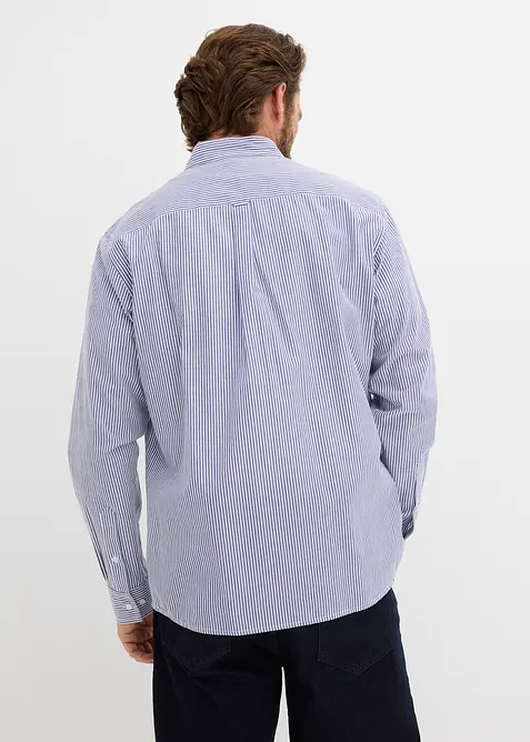 Langermet skjorte i 100% bomull, Regular Fit, bonprix