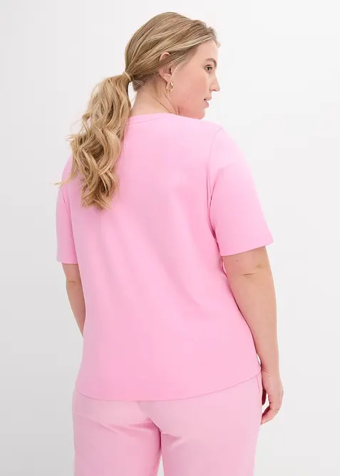 T-skjorte i 100% &oslash;kologisk bomull, bonprix