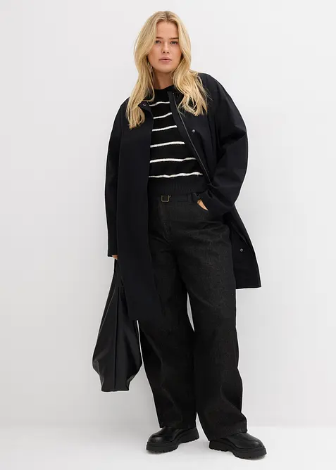 Trenchcoat i vannavvisende materiale, bonprix