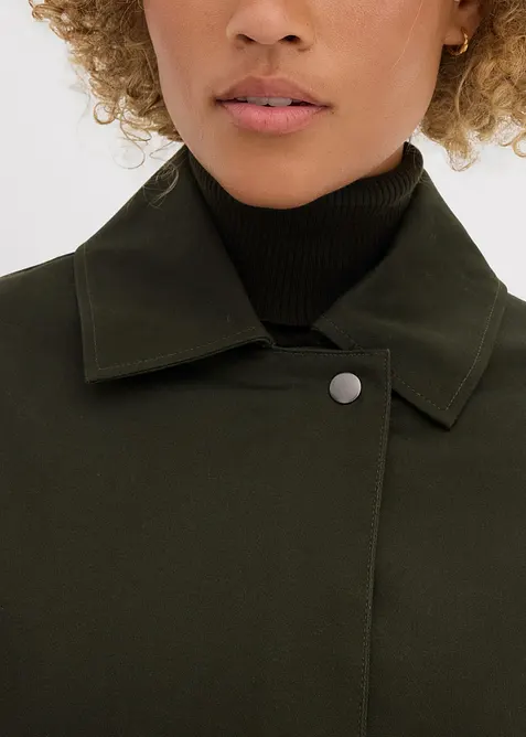 Trenchcoat i vannavvisende materiale, bonprix