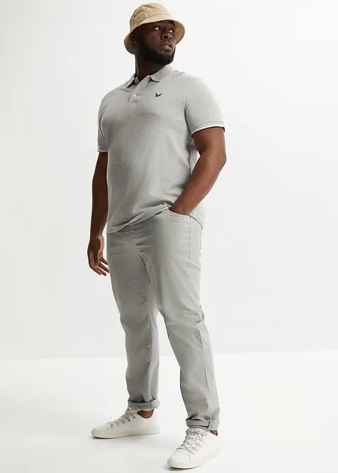 Regular Fit slip on-stretchbukse, Straight, bonprix