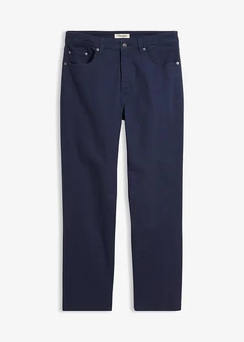 Classic Fit stretchbukse, Straight, bonprix