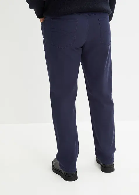 Classic Fit stretchbukse, Straight, bonprix