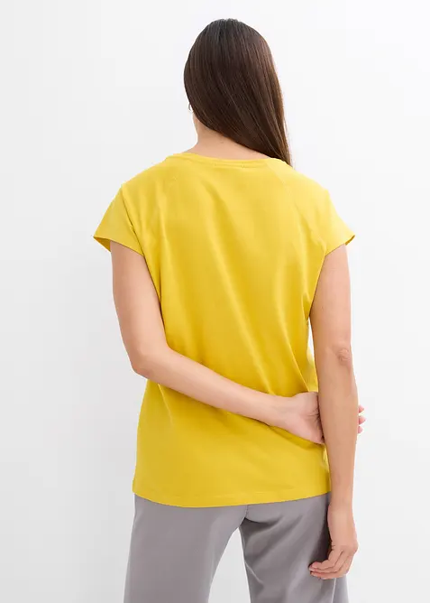 T-skjorte i 100% &oslash;kologisk bomull, bonprix