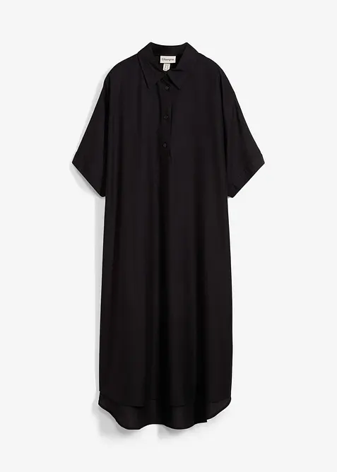 Skjortekjole i lett viskose, bonprix