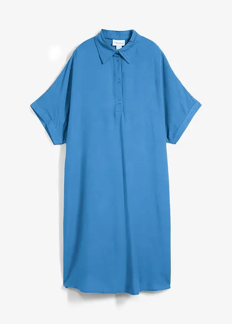 Skjortekjole i lett viskose, bonprix