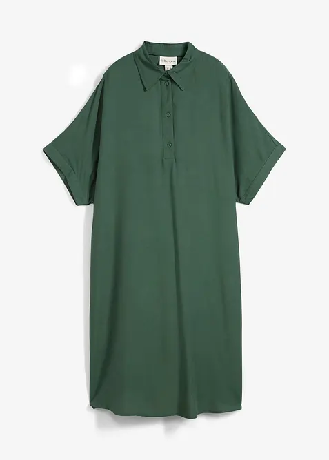 Skjortekjole i lett viskose, bonprix