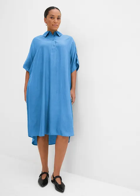 Skjortekjole i lett viskose, bonprix