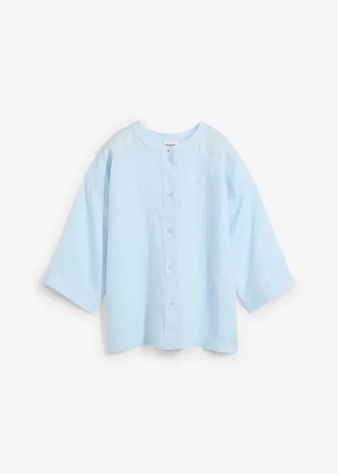 Oversized linbluse, bonprix