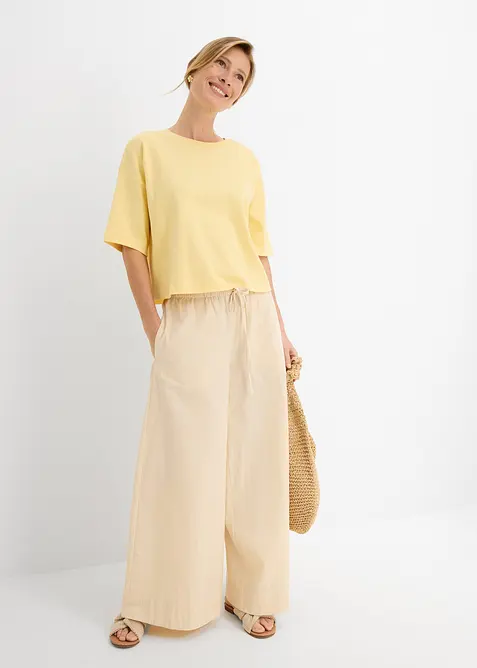 T-skjorte i 100% &oslash;kologisk bomull, bonprix