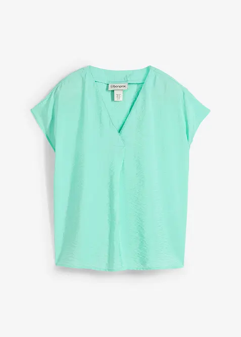 Blusetunika i lett viskosemiks, bonprix