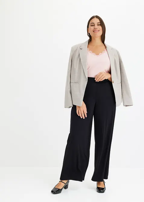 Blazer med glencheck-m&oslash;nster, bonprix