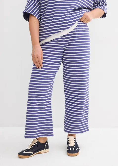 Jerseybukse i strukturert bomull, bonprix