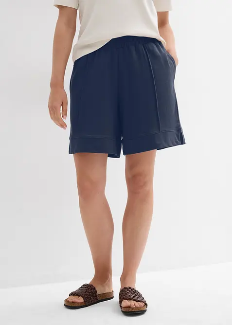 Sweatshorts i bomullsblanding, bonprix