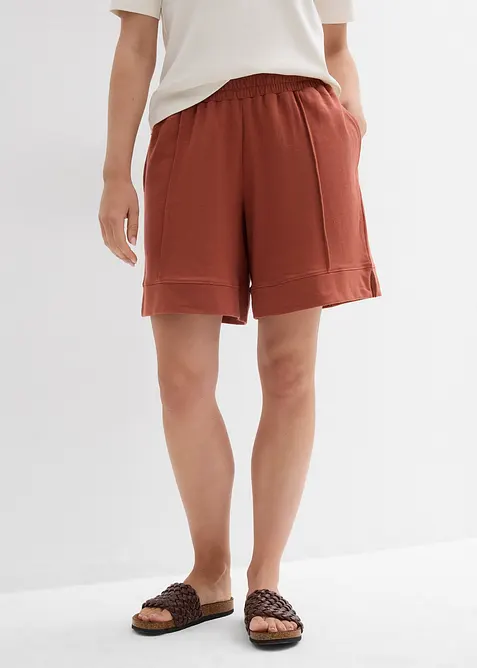 Sweatshorts i bomullsblanding, bonprix